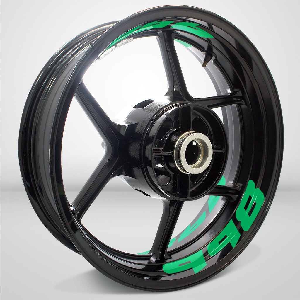 Dual Pack Inner Rim Tape Sticker Decal for Ducati 998 - Motorcycle stickers and decals