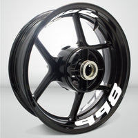 Dual Pack Inner Rim Tape Sticker Decal for Ducati 998 - Motorcycle stickers and decals