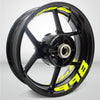 Dual Pack Inner Rim Tape Sticker Decal for Ducati 998 - Motorcycle stickers and decals