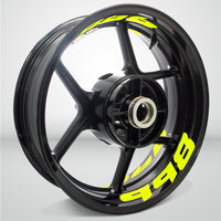 Dual Pack Inner Rim Tape Sticker Decal for Ducati 998 - Motorcycle stickers and decals