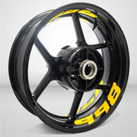 Dual Pack Inner Rim Tape Sticker Decal for Ducati 998 - Motorcycle stickers and decals