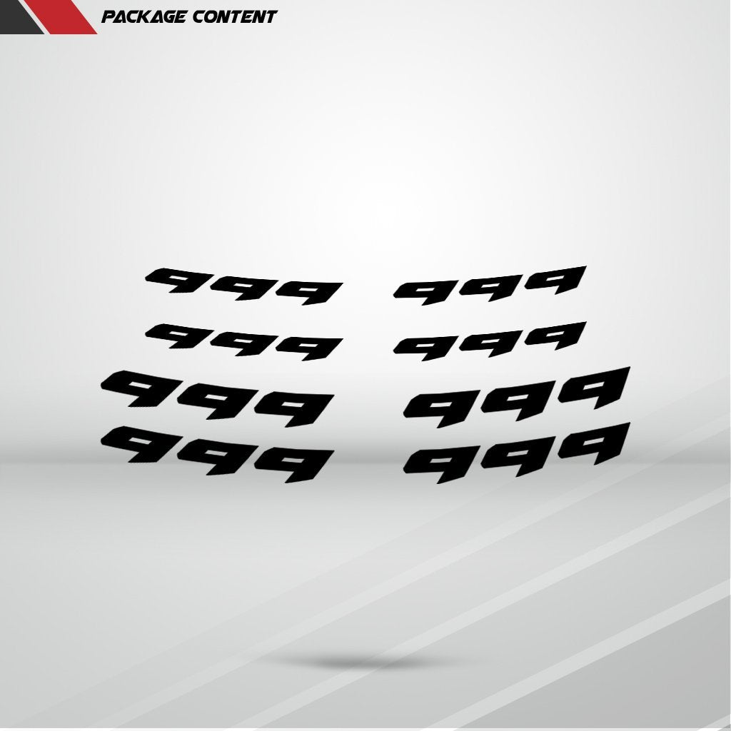 Dual Pack Inner Rim Tape Sticker Decal for Ducati 999 - Motorcycle stickers and decals