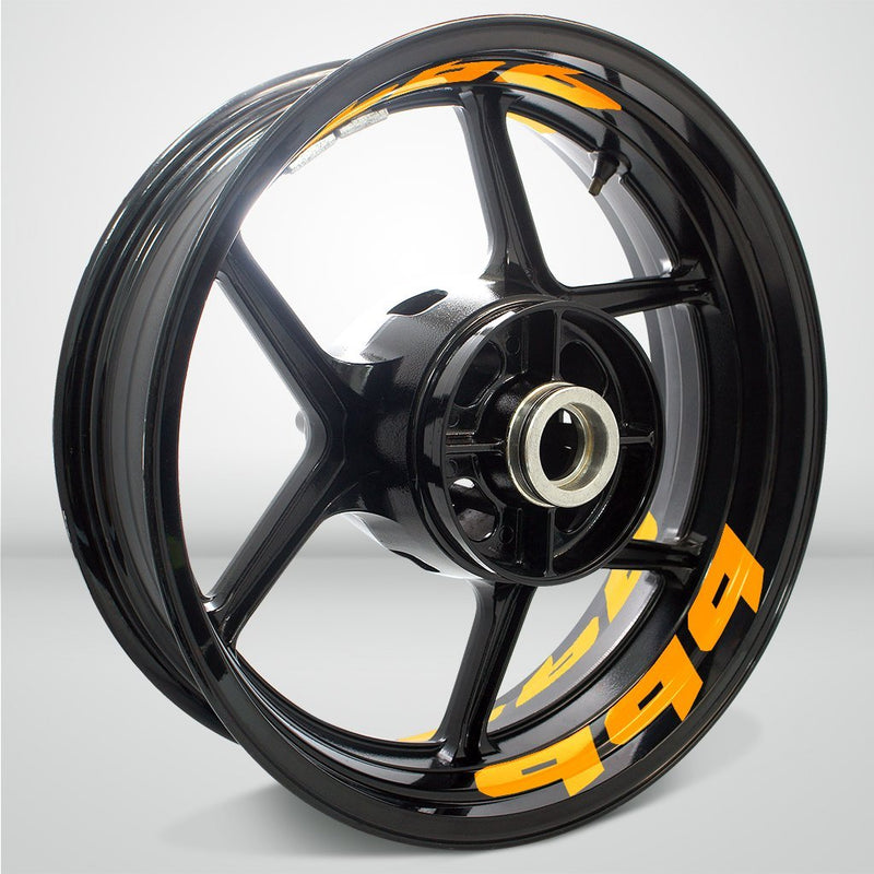Dual Pack Inner Rim Tape Sticker Decal for Ducati 999 - Motorcycle stickers and decals