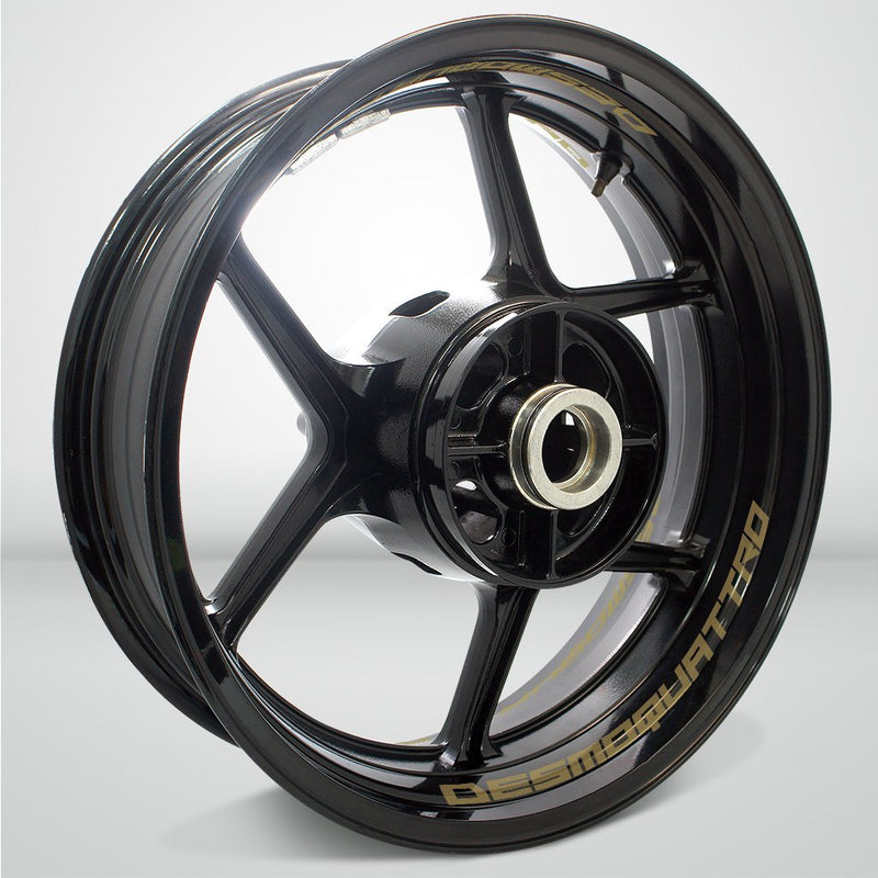 Dual Pack Inner Rim Tape Sticker Decal for Ducati Desmoquattro - Motorcycle stickers and decals