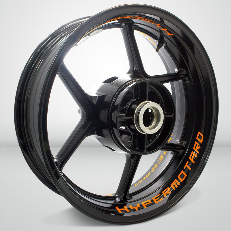 Dual Pack Inner Rim Tape Sticker Decal for Ducati Hypermotard - Motorcycle stickers and decals