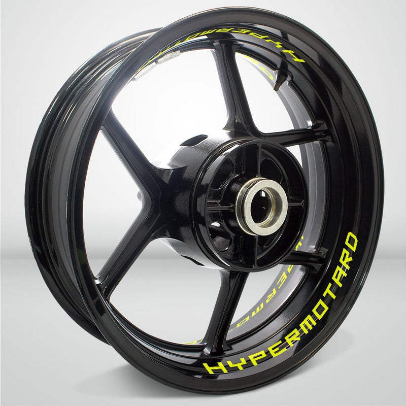 Dual Pack Inner Rim Tape Sticker Decal for Ducati Hypermotard - Motorcycle stickers and decals