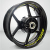 Dual Pack Inner Rim Tape Sticker Decal for Ducati Monster 1100R - Motorcycle stickers and decals