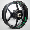 Dual Pack Inner Rim Tape Sticker Decal for Ducati Monster 1100R - Motorcycle stickers and decals