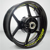 Dual Pack Inner Rim Tape Sticker Decal for Ducati Monster 1100R - Motorcycle stickers and decals