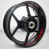 Dual Pack Inner Rim Tape Sticker Decal for Ducati Monster 1100R - Motorcycle stickers and decals