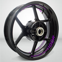 Dual Pack Inner Rim Tape Sticker Decal for Ducati Monster 1100R - Motorcycle stickers and decals