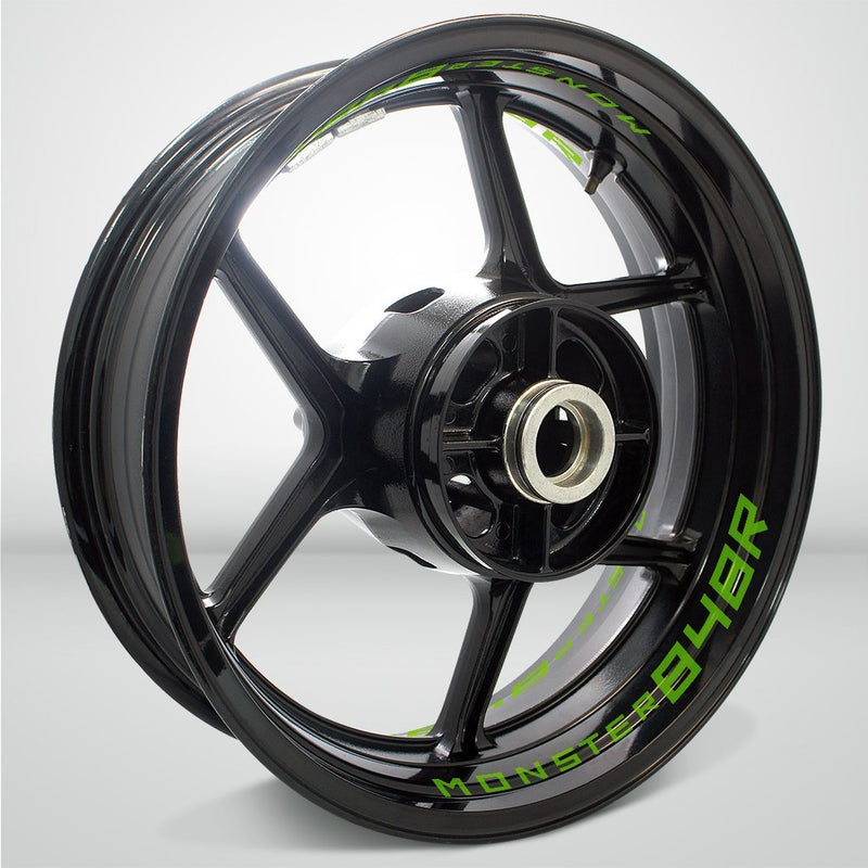 Dual Pack Inner Rim Tape Sticker Decal for Ducati Monster 848R - Motorcycle stickers and decals