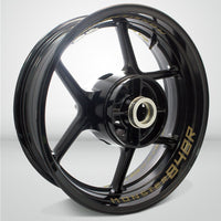 Dual Pack Inner Rim Tape Sticker Decal for Ducati Monster 848R - Motorcycle stickers and decals