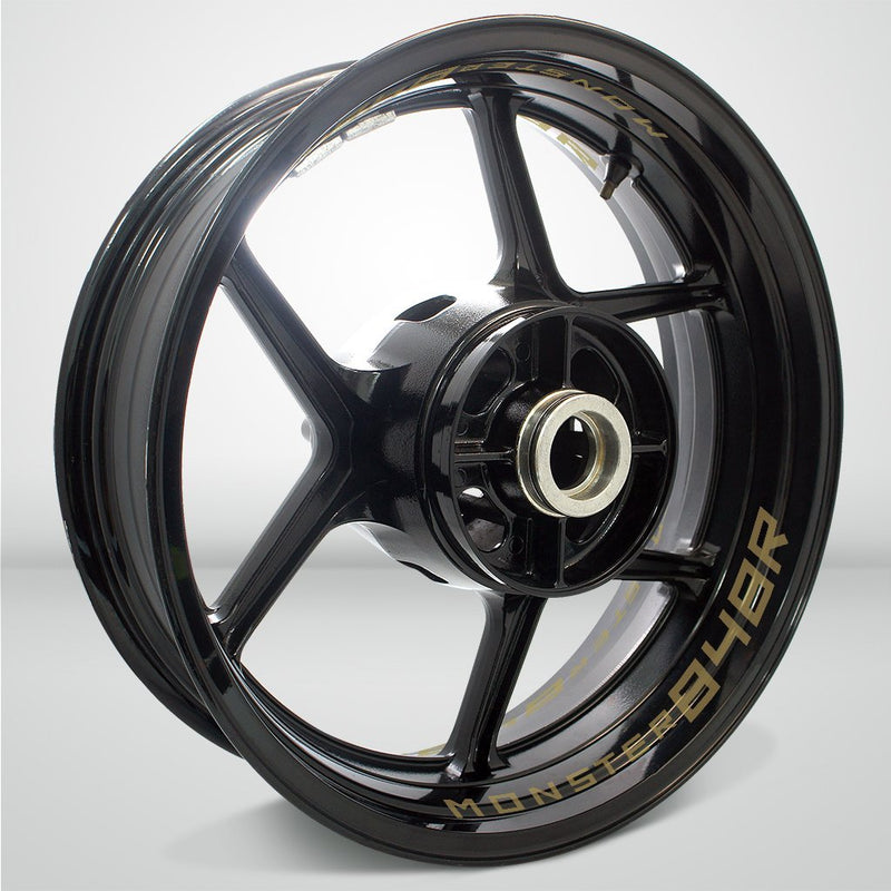Dual Pack Inner Rim Tape Sticker Decal for Ducati Monster 848R - Motorcycle stickers and decals