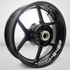 Dual Pack Inner Rim Tape Sticker Decal for Ducati Monster 848R - Motorcycle stickers and decals