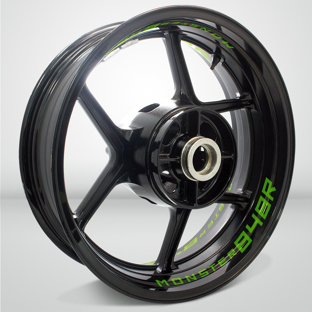 Dual Pack Inner Rim Tape Sticker Decal for Ducati Monster 848R - Motorcycle stickers and decals