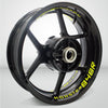 Dual Pack Inner Rim Tape Sticker Decal for Ducati Monster 848R - Motorcycle stickers and decals