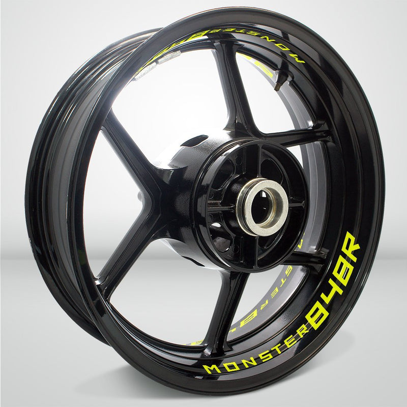 Dual Pack Inner Rim Tape Sticker Decal for Ducati Monster 848R - Motorcycle stickers and decals