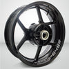 Dual Pack Inner Rim Tape Sticker Decal for Ducati Monster 848R - Motorcycle stickers and decals