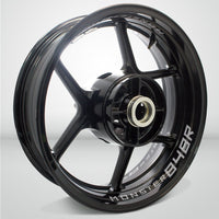 Dual Pack Inner Rim Tape Sticker Decal for Ducati Monster 848R - Motorcycle stickers and decals