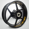 Dual Pack Inner Rim Tape Sticker Decal for Ducati Monster 848R - Motorcycle stickers and decals