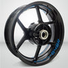 Dual Pack Inner Rim Tape Sticker Decal for Ducati Monster 848R - Motorcycle stickers and decals