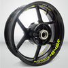 Dual Pack Inner Rim Tape Sticker Decal for Ducati Monster 848R - Motorcycle stickers and decals