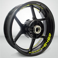 Dual Pack Inner Rim Tape Sticker Decal for Ducati Monster 848R - Motorcycle stickers and decals