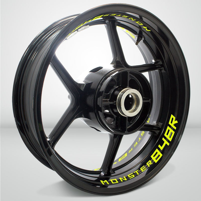 Dual Pack Inner Rim Tape Sticker Decal for Ducati Monster 848R - Motorcycle stickers and decals
