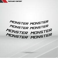 Dual Pack Inner Rim Tape Sticker Decal for Ducati Monster - Motorcycle stickers and decals