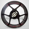 Dual Pack Inner Rim Tape Sticker Decal for Ducati Multistrada 1200S - Motorcycle stickers and decals