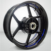 Dual Pack Inner Rim Tape Sticker Decal for Ducati Multistrada 1200S - Motorcycle stickers and decals