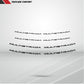 Dual Pack Inner Rim Tape Sticker Decal for Ducati Multistrada - Stickman Vinyls