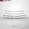Dual Pack Inner Rim Tape Sticker Decal for Ducati Multistrada - Motorcycle stickers and decals