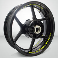 Dual Pack Inner Rim Tape Sticker Decal for Ducati Multistrada - Motorcycle stickers and decals