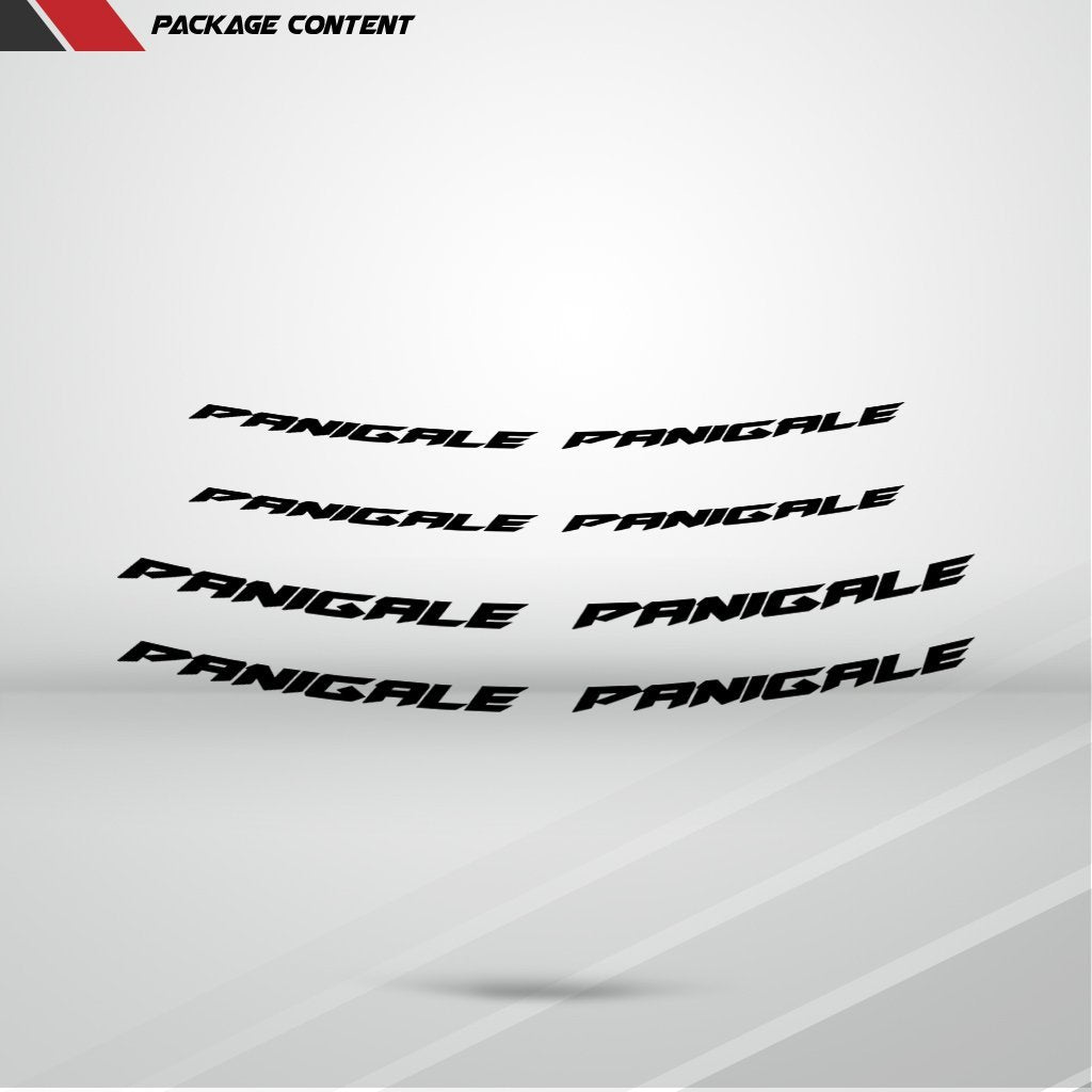 Dual Pack Inner Rim Tape Sticker Decal for Ducati Panigale - Motorcycle stickers and decals