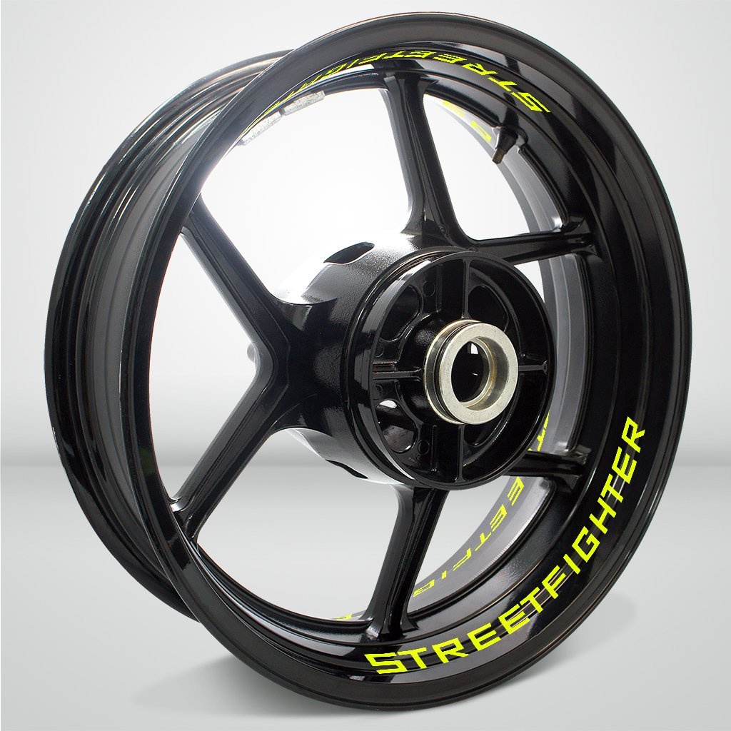 Dual Pack Inner Rim Tape Sticker Decal for Ducati Streetfighter - Motorcycle stickers and decals