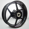 Dual Pack Inner Rim Tape Sticker Decal for Ducati Streetfighter - Motorcycle stickers and decals