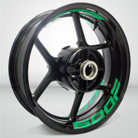 Dual Pack Inner Rim Tape Sticker Decal for Honda 600F - Motorcycle stickers and decals