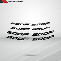 Dual Pack Inner Rim Tape Sticker Decal for Honda 600F - Motorcycle stickers and decals