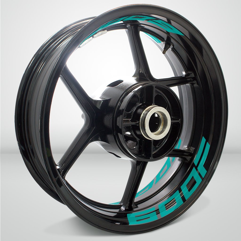 Dual Pack Inner Rim Tape Sticker Decal for Honda 600F - Motorcycle stickers and decals