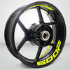 Dual Pack Inner Rim Tape Sticker Decal for Honda 600F - Motorcycle stickers and decals