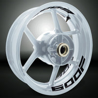 Dual Pack Inner Rim Tape Sticker Decal for Honda 600F - Motorcycle stickers and decals