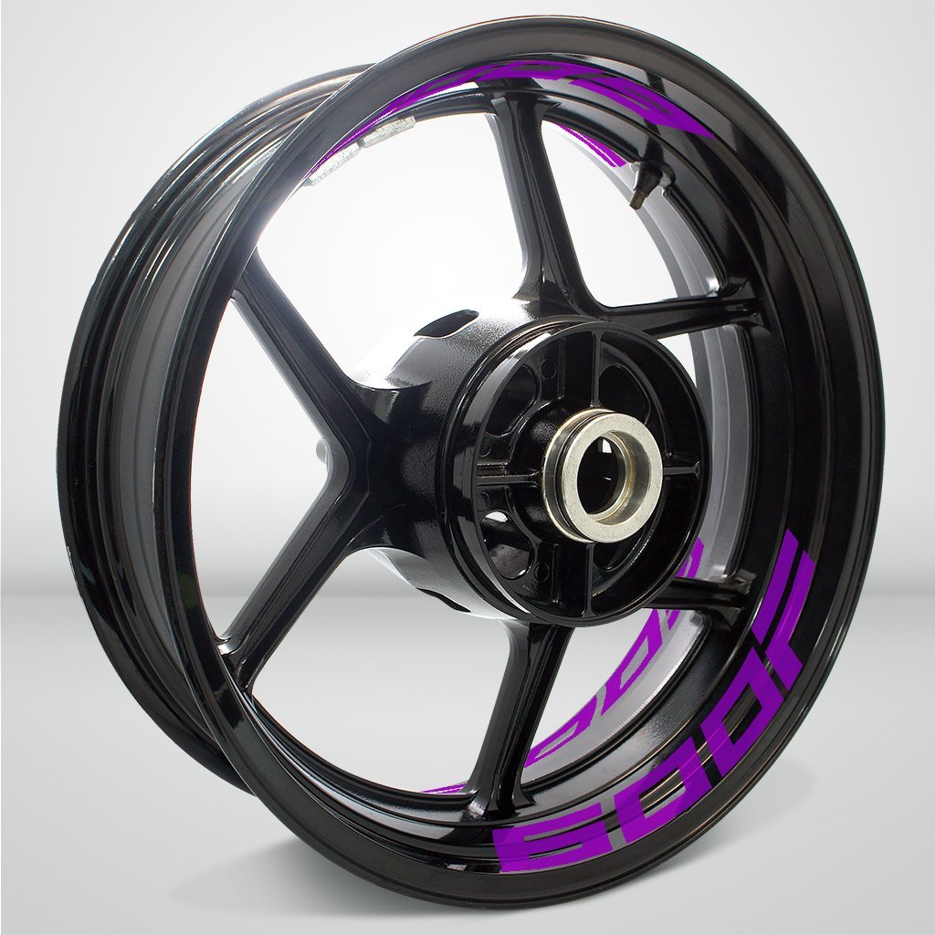 Dual Pack Inner Rim Tape Sticker Decal for Honda 600F - Motorcycle stickers and decals
