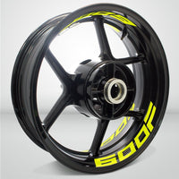 Dual Pack Inner Rim Tape Sticker Decal for Honda 600F - Motorcycle stickers and decals