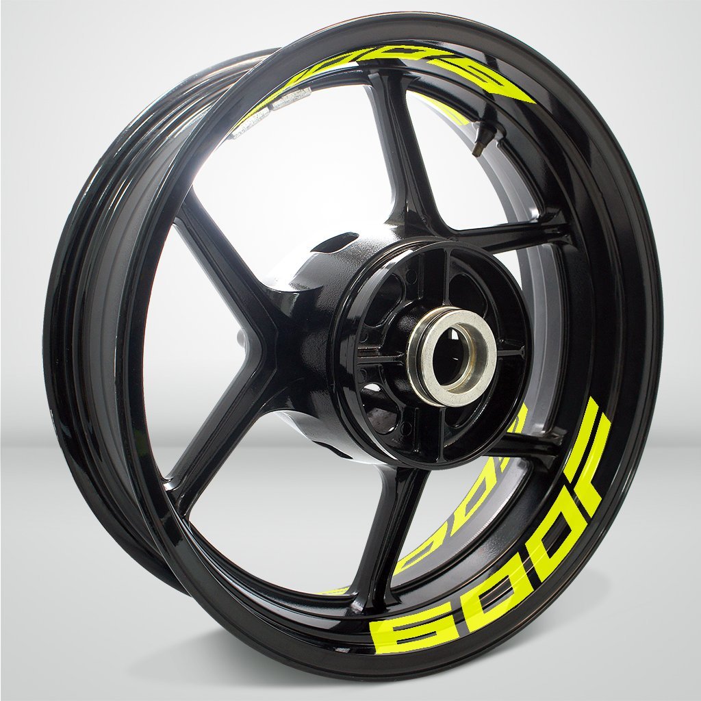 Dual Pack Inner Rim Tape Sticker Decal for Honda 600F - Motorcycle stickers and decals