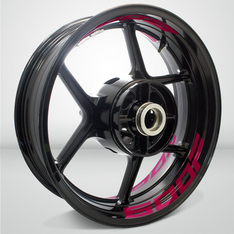 Dual Pack Inner Rim Tape Sticker Decal for Honda 600F - Motorcycle stickers and decals
