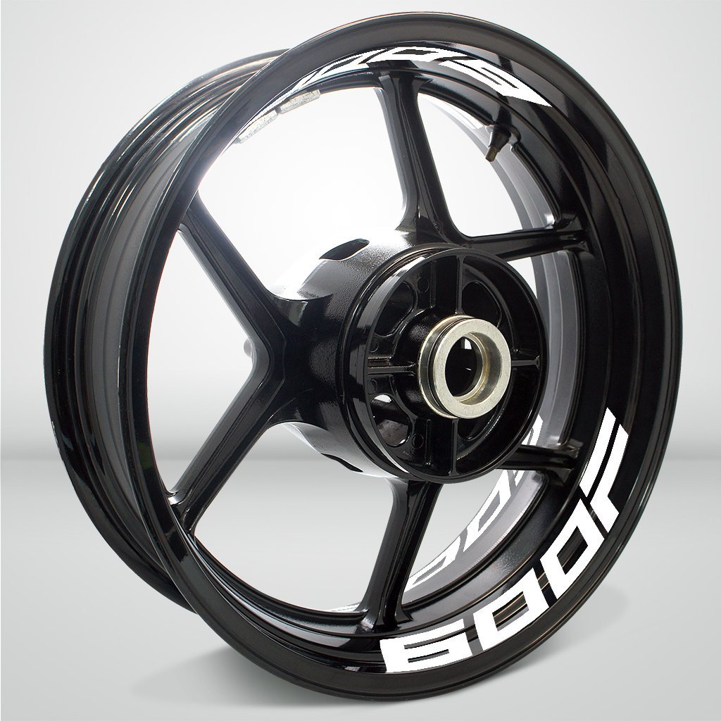 Dual Pack Inner Rim Tape Sticker Decal for Honda 600F - Motorcycle stickers and decals