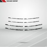Dual Pack Inner Rim Tape Sticker Decal for Honda Blackbird - Motorcycle stickers and decals