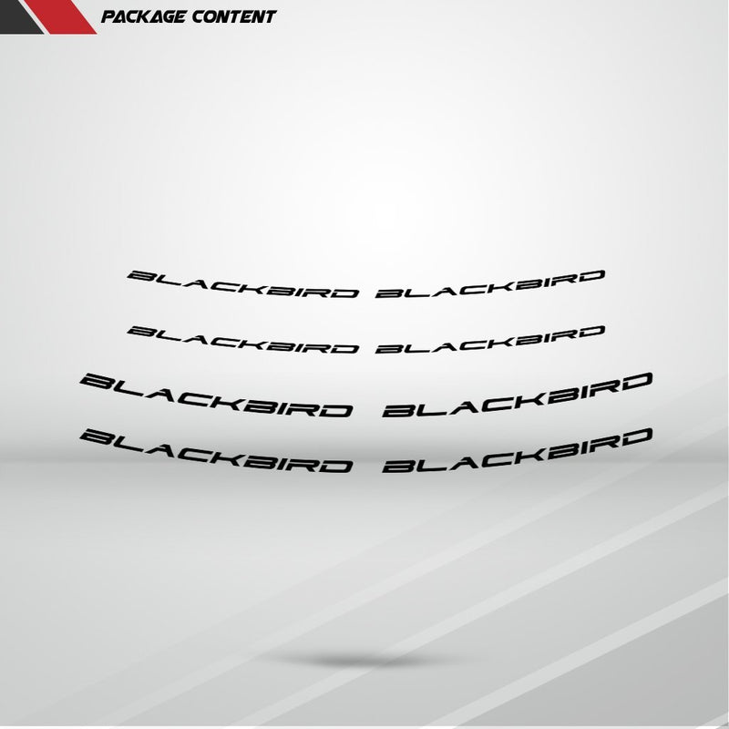 Dual Pack Inner Rim Tape Sticker Decal for Honda Blackbird - Motorcycle stickers and decals